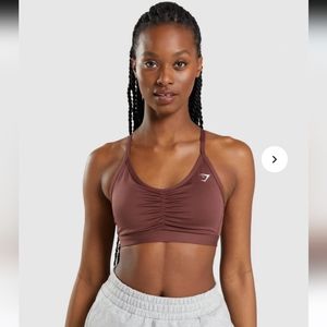 Gymshark ruched sports bra